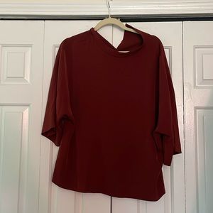 Uniqlo Red Blouse